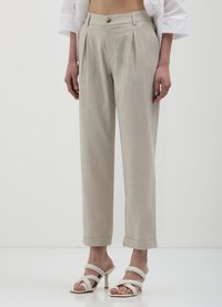 Calliope TINTA  - Pantaloni - sabbia medio