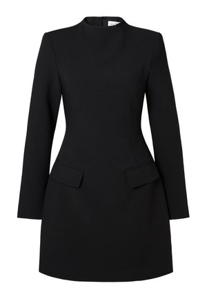 Malina, LEANNA HIGH NECK MINI DRESS - Cocktailjurk - black
