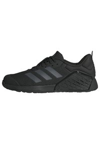 DROPSET 3 UNISEX - Training shoe - core black   grey four   grey four