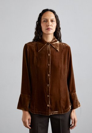 By Malene Birger ROSIANNAS - Blúzka so zapínaním na gombíky - bison