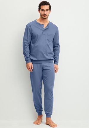 Calida, RELAX CHOICE BÜNDCHEN-PYJAMA SET - Pigiama - coastal fjord