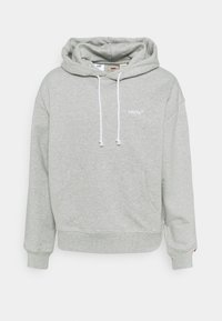Levi's® TAB HOODIE UNISEX - Jersey con capucha - light mist heather