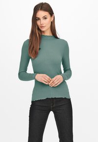 JDY HIGHNECK NOOS - Langarmshirt - grün