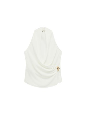 Koton WRAP SLEEVELESS - Bluse - off-white