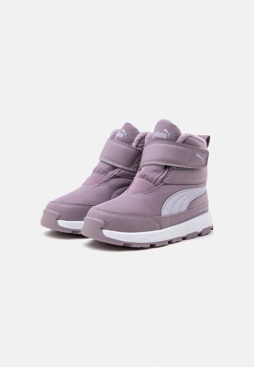 PUMA EVOLVE LITE UNISEX - Winter boots - plum jam/lilac crush/white — photo 2