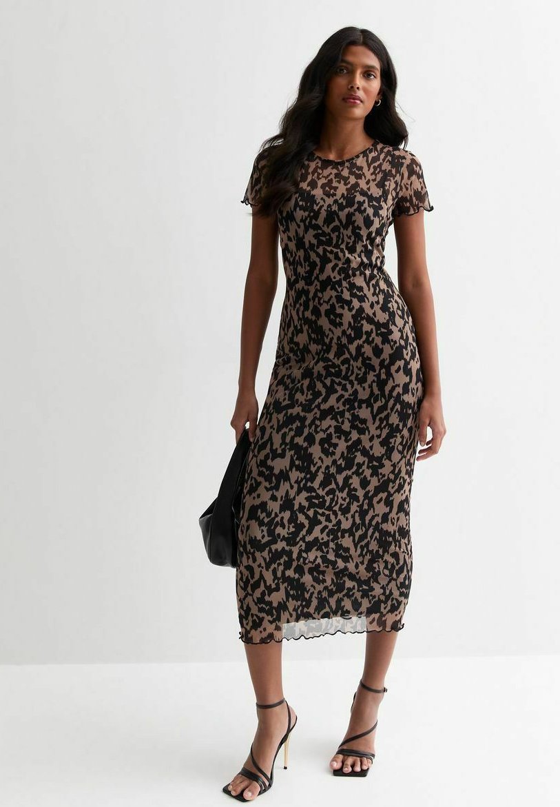 knee length dresses for ladies Rent Keepsake The Label Sky New Look Midi Dress main image 1