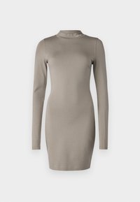 LOGO MILANO DRESS - Jersey dress - brindle
