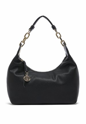 LIU JO, LIU JO SMALL HOBO BAG WITH LOGO - Kabelka - black
