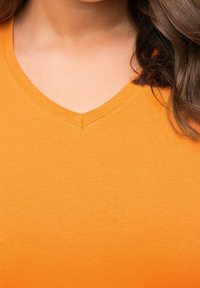 Ulla Popken T-shirt basic - orange