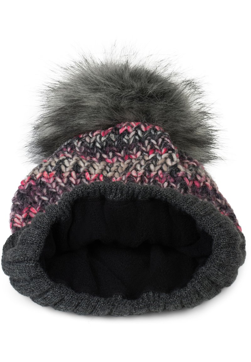 Herren Mützen | STYLEBREAKER Mütze dunkelgrau/pink/dunkelgrau - PF34150 Herren Mützen | STYLEBREAKER Mütze dunkelgrau/pink/dunkelgrau - PF34150