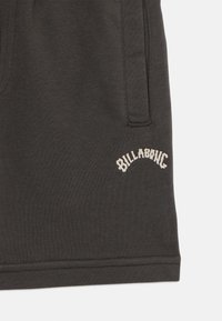 Mörkgrå shorts i en bomullsmix. Har sidofickor, elastisk midja och vit broderad "BILLABONG"-logotyp.