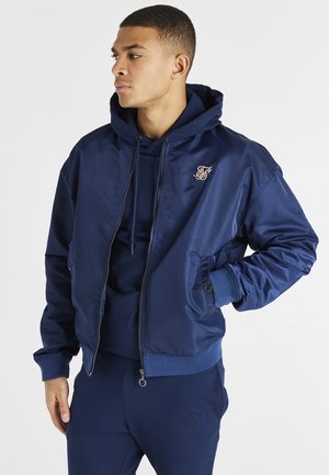 DIVISION - Giubbotto Bomber - navy, rose gold