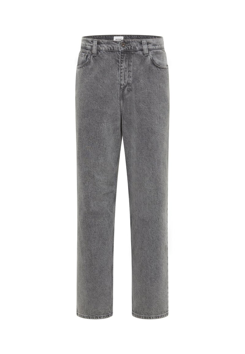 mustang Straight leg jeans donkergrijs