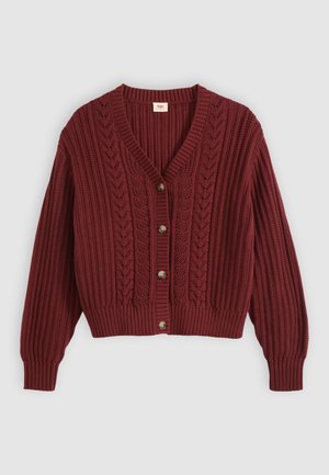 Levi's®, SNOWFLAKE - Cardigan - warm cabernet