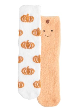 COSY 2 PACK - Zoknik - orange pumpkin
