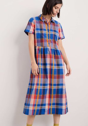 Seasalt Cornwall Robe chemise - blue handicraft multi
