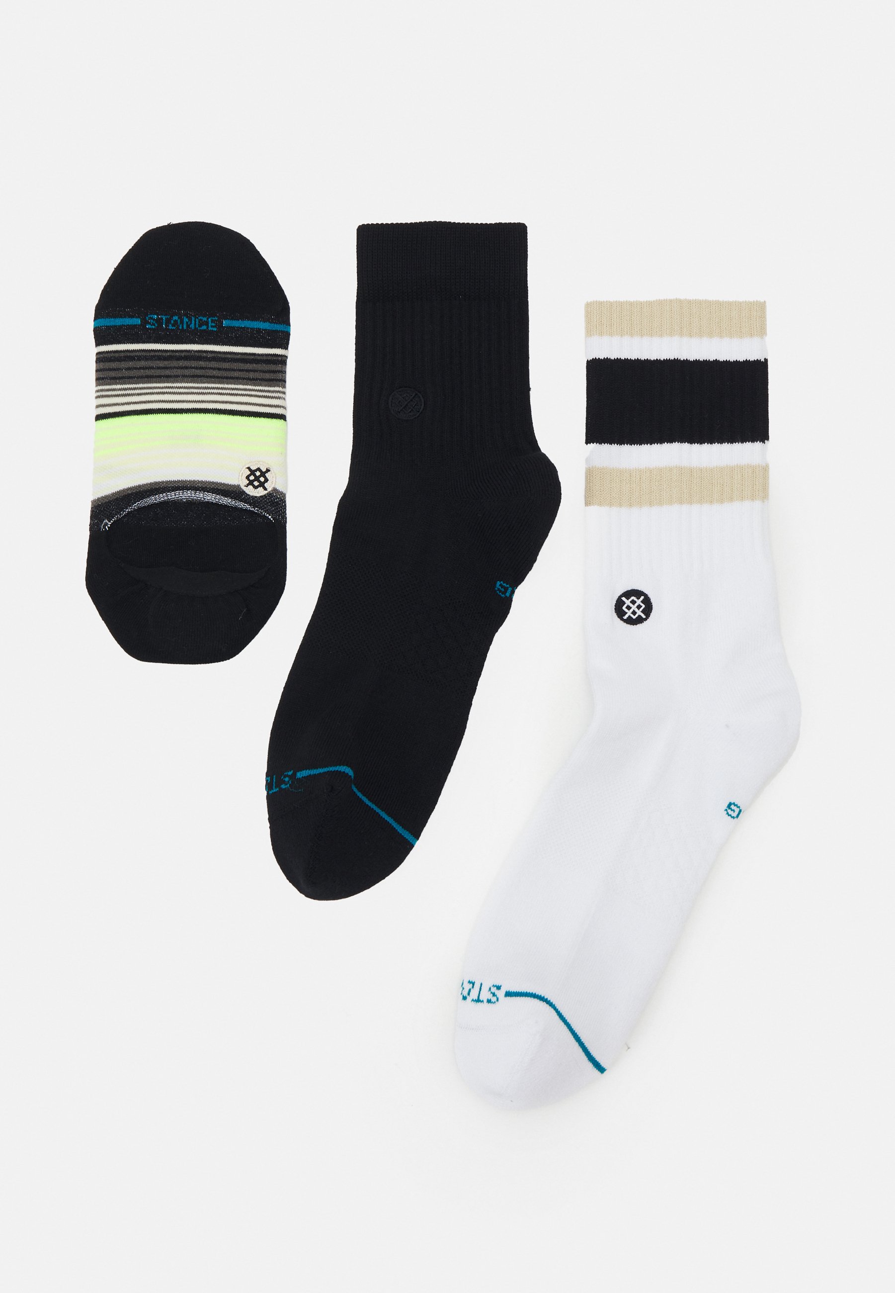 Icon Quarter Stance Calze in black – TITUS