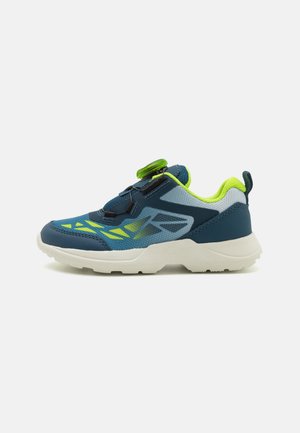 Superfit RUSH - Sneaker low - blau/hellgrün