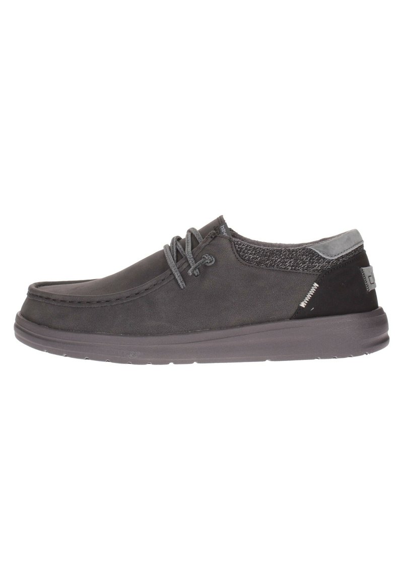 Hey Dude Boat shoes nero/black Zalando