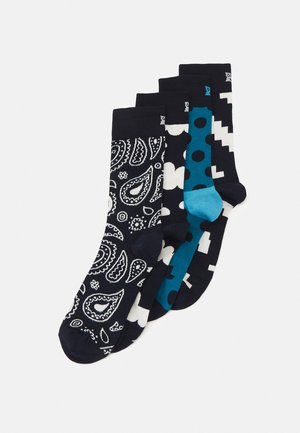 Happy Socks MOODY GIFT 4 PACK - Calze - navy