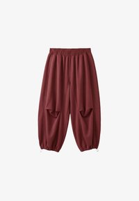Ej vald, mottled dark red
