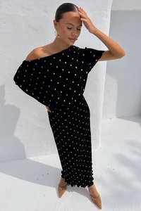 Never Fully Dressed TILLY DRESS - Kokteilinė suknelė / vakarėlių suknelė - black