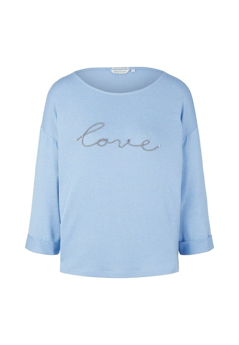 Tom Tailor Longsleeve blauw gemêleerd Tom Tailor Longsleeve blauw gemêleerd