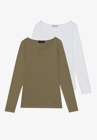 Unselected, khaki,off-white