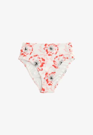 B by Ted Baker, FLORAL HIGH WAIST - Bikini bottoms - white