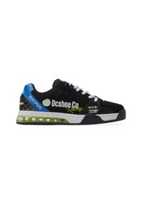 DC Shoes Tenisice - black blue white combo