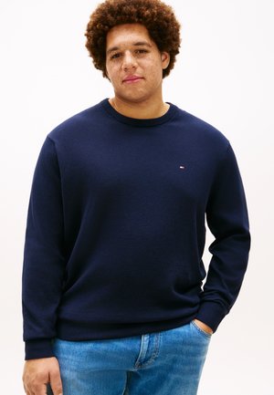 Tommy Hilfiger, PIMA - Striktrøje - navy blue