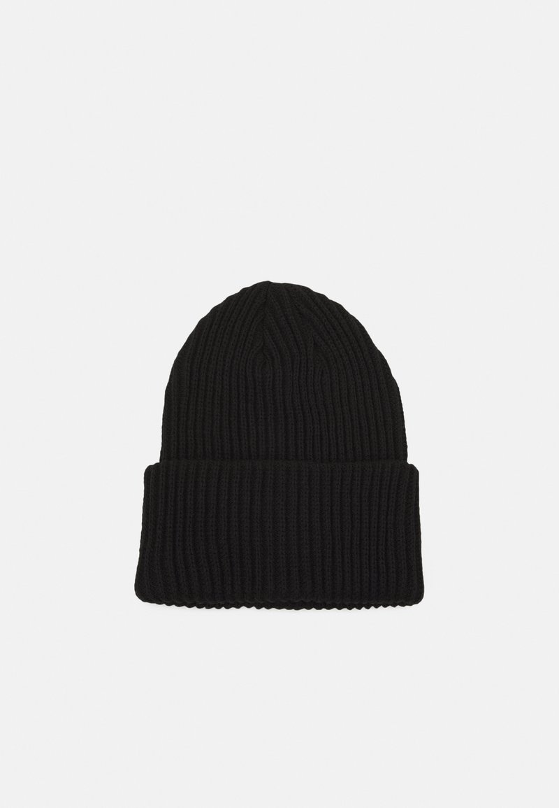 Pieces PCHEXO HOOD - Pletena kapa - black