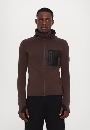 Sweatjakke - seal brown