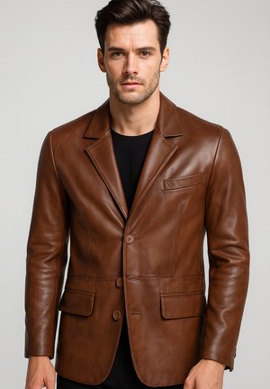 HYPE - Blazer - cognac brown