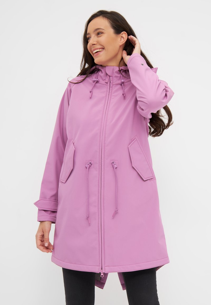 Derbe ISLAND FRIESE - Parka - mauve