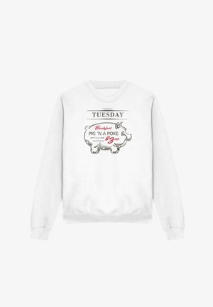 DC COMICS - SUPERMAN, SUPERNATURAL PIG N POKE - Sweatshirt - white