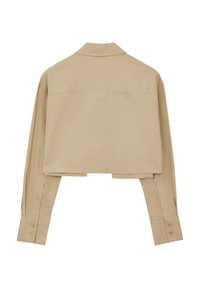 Calliope CROP CON TASCONI  - Camicia - sabbia