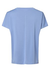 MSCH Copenhagen FENYA V NECK TEE - T-shirt basic - hellblau