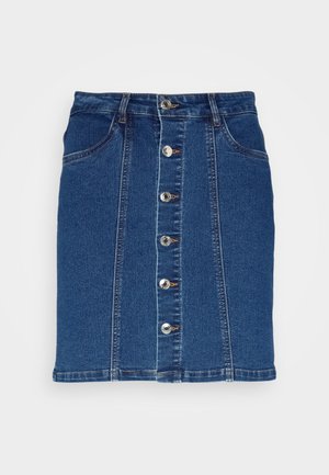 Vero Moda, VMPETRA SHORT SKIRT - Τζιν φούστα - medium blue denim