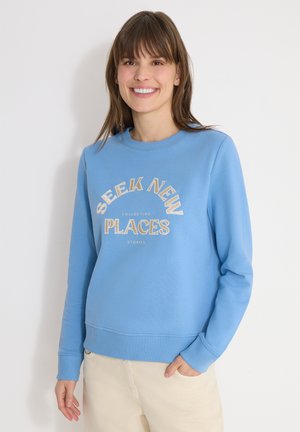 EMBROIDERY  - Sweatshirt - blau