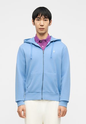 LONG SLEEVE - Sweat zippé - bristol blue