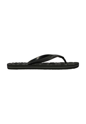 CORE LOGO FLIP FLOPS - T-bar sandals - black