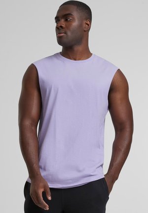 Urban Classics OPEN EDGE SLEEVELESS - Top - dustylilac