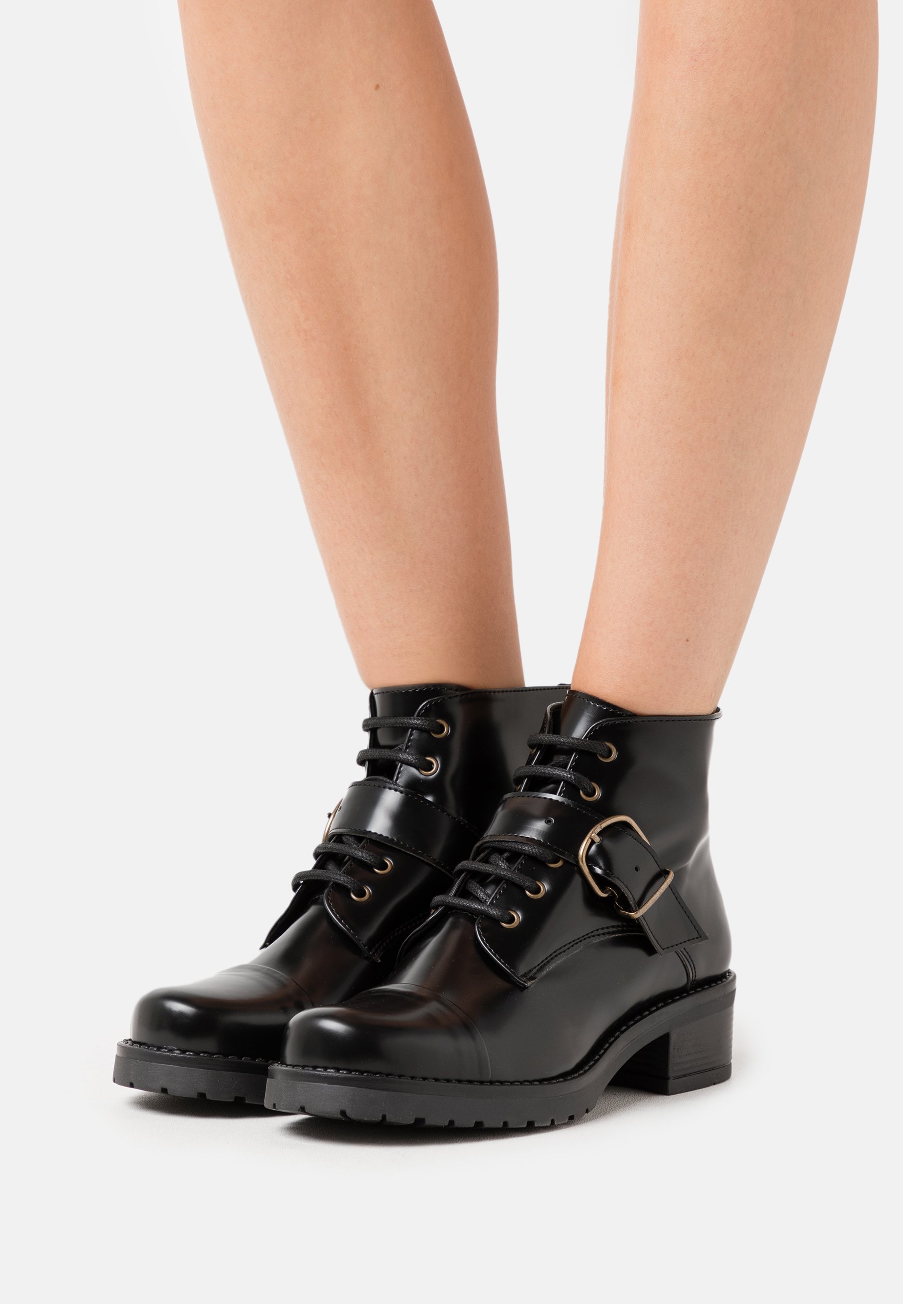 vegan black ankle boots