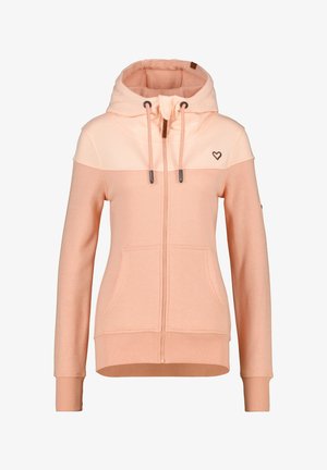 alife & kickin PALINAAK A HOODED - Sweatjacke - italian clay melange