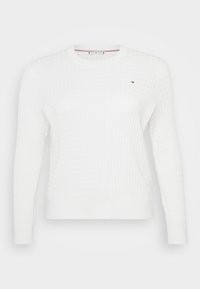 CABLE FINE - Pullover - ivory