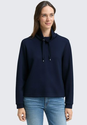 MIT STEHKRAGEN - Sweatshirt - sky captain blue
