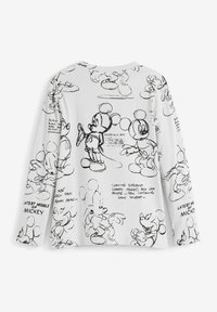 Desigual MICKEY SEQUIN - Langarmshirt - white