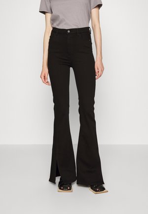 RACHEL FLARE ULTRA HIGH RISE INSTASCULPT  - Calças de ganga bootcut - raven ultimate