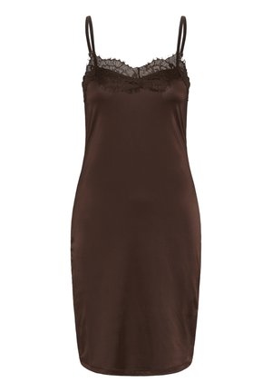 Kaffe, KAKITTY STRAP DRESS - Etui-jurk - coffee bean